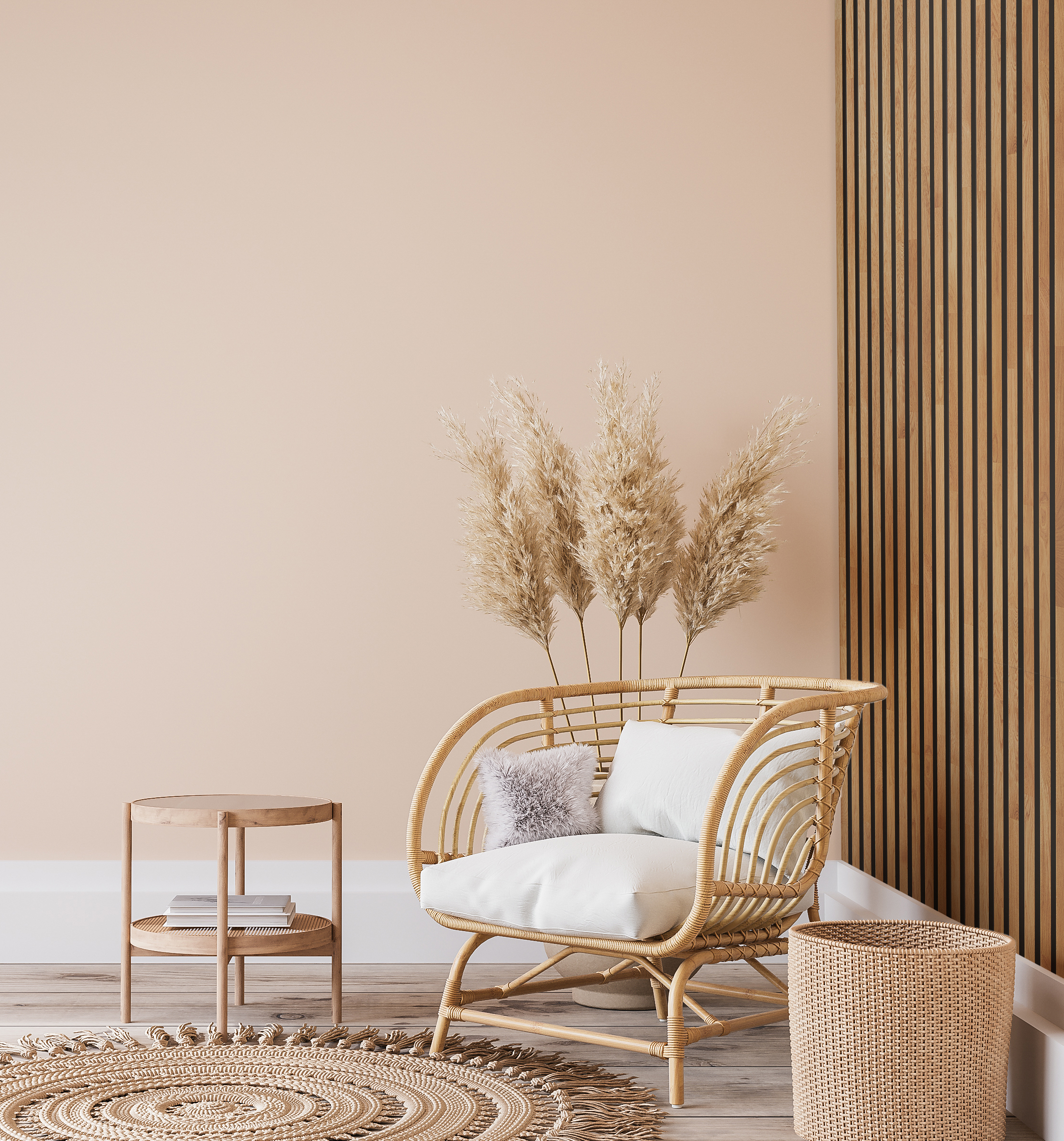 Akustikpaneel im Schlafzimmer